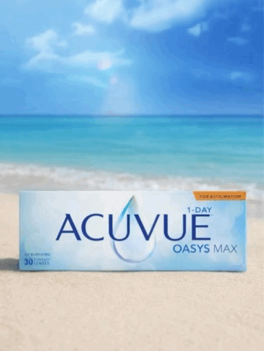 Acuvue아큐브 오아시스맥스 난시 30P하루용 난시용 투명렌즈