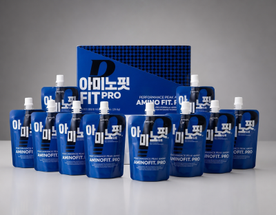 필수 아미노산 EAA 4100mg  전해질 에너지 음료 1BOX 10포 아미노핏 프로