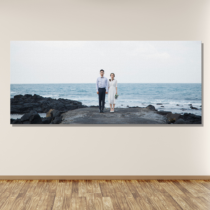 캔버스액자 맞춤제작  대형 50x100cm 