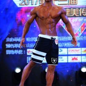 [MetroMuscleWear] Caesar Physique Board Short (4716-20)