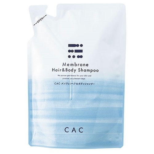 CAC 멤브렌 헤어&바디 샴푸 400ml [리필]