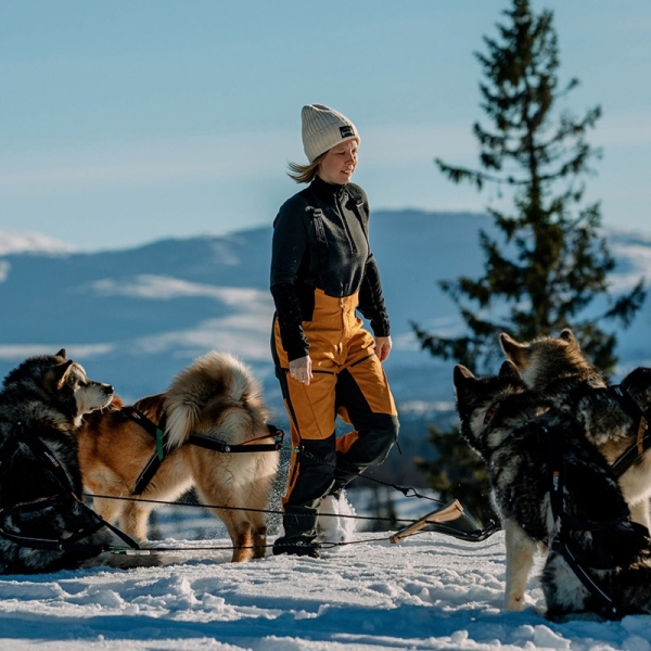 룬닥스 프라임 메리노 하프 집 여성