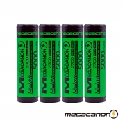 메가캐논 21700 5000mAh x 4개 보호회로 삼성SDI INR21700-50G MEGACANON KC인증