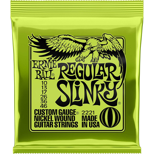 Ernie Ball 일렉스트링 Regular Slinky Nickel Wound 2221 (010~046)