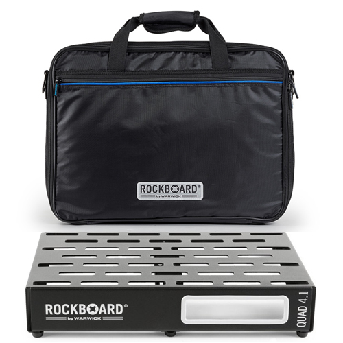 RockBoard 이펙터케이스 2019 QUAD 4.1 with Pro Gig Bag (페달보드+케이스+벨크로포함)