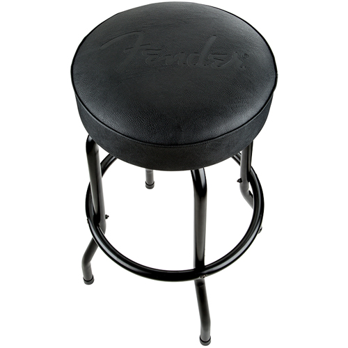 Fender Embossed Black Logo Barstool