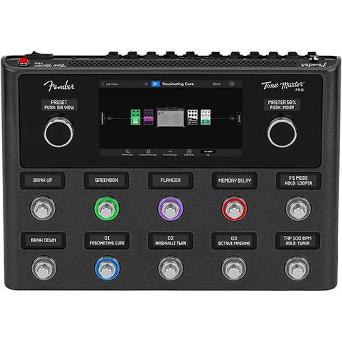 [가장 강력한 멀티이펙터/앰프모델러] Fender Tone Master Pro