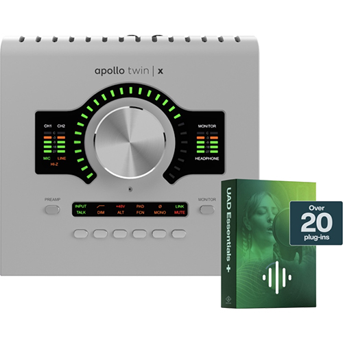 [파격세일!!] Universal Audio 오디오인터페이스 Apollo Twin X DUO Gen 2 Essentials+ Edition