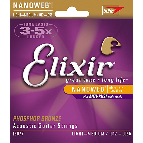 Elixir 어쿠스틱스트링 Phosphor Bronze Nanoweb