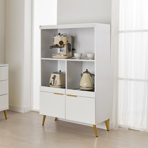 솔로리빙 셀린 렌지대 600 800 모음 주방 수납장 템바보드 전자레인지 밥솥 에어프라이어 3color