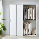 솔로리빙 엘리 슬라이딩 옷장 800 행거형 슬라이드 옷장