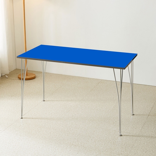 솔로리빙 스퀘어 1200 미드센츄리 스틸레그 모던 식탁 카페 테이블