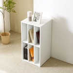 솔로리빙 토브 1200 LP 수납장 높은 거실장 다용도 주방 서랍장 화이트