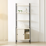 솔로리빙 키노 600/800 선반 수납장 다용도 거실 높은 장식장(2type)