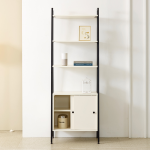 솔로리빙 아크 600/800 선반 수납장 다용도 거실 높은 장식장(2type)