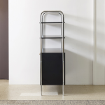 솔로리빙 누오 800 선반 수납장 다용도 거실 장식장(2type)