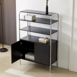 솔로리빙 누오 800 선반 수납장 다용도 거실 장식장(2type)