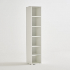 솔로리빙 담담 E0 드레스룸 시스템 다용도 오픈 틈새장 선반 수납 모듈 옷장 400