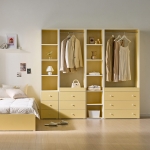 솔로리빙 담담 E0 드레스룸 시스템 다용도 오픈 틈새장 선반 수납 모듈 옷장 400