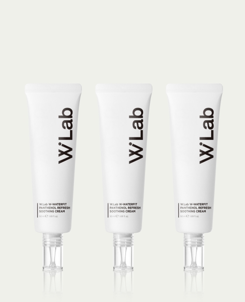 더블유 워터핏 판테놀 리프레시 수딩 크림 50ml x 3개
