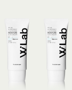 더블유 워터핏 라이트케어 모이스처 선크림 60ml x 2개