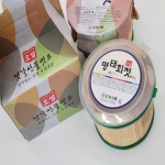 명란선물 (원형목통)