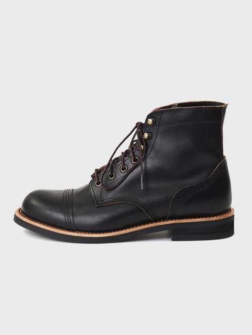 <B>WORKBOOTS BLACK</B> <BR> [HORWEEN CHROMEXCEL]