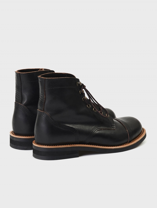 <B>WORKBOOTS BLACK</B> <BR> [HORWEEN CHROMEXCEL]