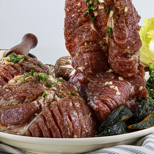 수제 칼집 돼지왕구이 1kg