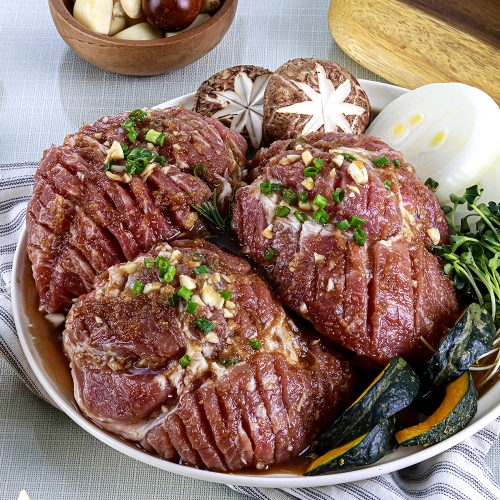 수제 칼집 돼지왕구이 1kg