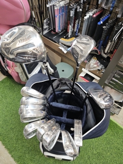 코오롱인더스트리 엘로드클럽 바론 바셋 풀세트 12개구성 골프가방 남성용 카본R 미사용