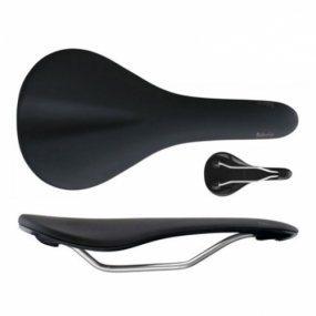 FABRIC SCOOP FLAT ELITE BLK/BLK (패브릭 스쿱 플랫 엘리트 자전거 안장)