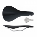 FABRIC SCOOP FLAT ELITE BLK/WHT (패브릭 스쿱 플랫 엘리트 자전거 안장)