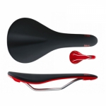 FABRIC SCOOP FLAT ELITE BLK/RED (패브릭 스쿱 플랫 엘리트 자전거 안장)