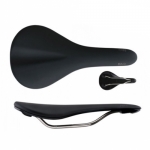 FABRIC SCOOP FLAT RACE BLK/BLK (패브릭 스쿱 플랫 레이스 자전거 안장)