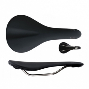 FABRIC SCOOP FLAT RACE BLK/BLK (패브릭 스쿱 플랫 레이스 자전거 안장)