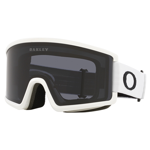 OAKLEY TARGET LINE L MAT WHT PRIZM DK GREY (오클리 타겟라인 라지 스노우고글 프리즘 다크 그레이 0OO7120-71200500)