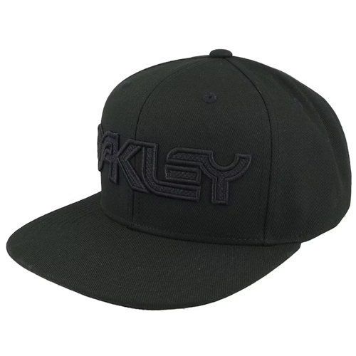 OAKLEY MESHED B1B FB HAT CAP BLKOUT FOS901499-02E (오클리 로고 사이즈 조절 스냅백 모자)