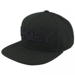 OAKLEY MESHED B1B FB HAT CAP BLKOUT FOS901499-02E (오클리 로고 사이즈 조절 스냅백 모자)