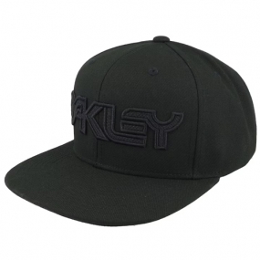 OAKLEY MESHED B1B FB HAT CAP BLKOUT FOS901499-02E (오클리 로고 사이즈 조절 스냅백 모자)