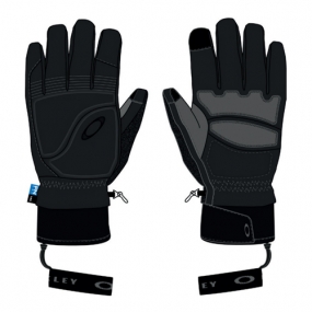 OAKLEY PEAK LEATHER GLOVES BLKOUT FW2425 오클리 스노우 오지 장갑 (FOS901654-02E)
