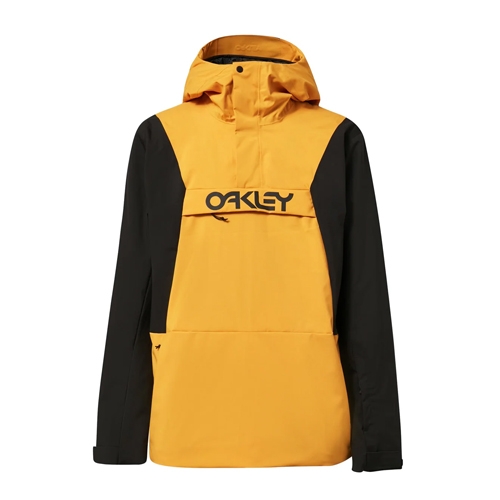 OAKLEY TNP TBT INSULATED ANORAK JACKET AMBER YELLOW/BLACKOUT  오클리 남성용 스노우 보드복 자켓 (FOA403652-9MB)