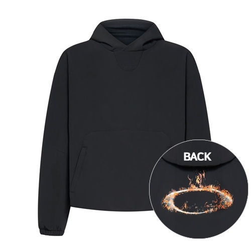 OAKLEY SOLAR RAIL SOFTSHELL HOODIE BLACKOUT 오클리 방수후드 (FOA406119-02E)