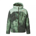 OAKLEY TC RYKKLNN JACKET GREEN CLOUDS PRINT (오클리 스노우 보드복 자켓 FOA404729-9WY)