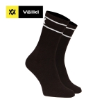VOLKL CASUAL SOCKS BLACK (뵐클 중목 캐쥬얼 양말 블랙)