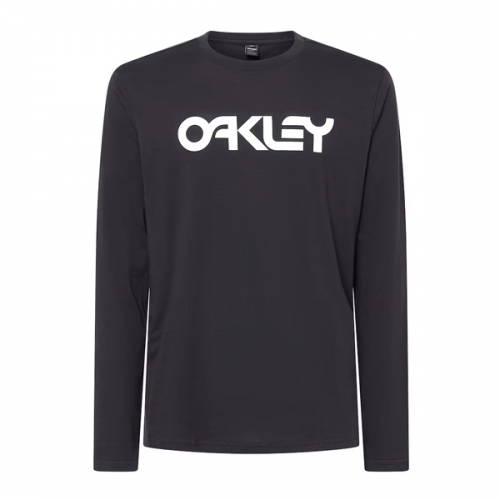 OAKLEY MARK II L/S TEE 2.0 BLACK/WHITE (FOA404012-022) 오클리 긴팔 티셔츠
