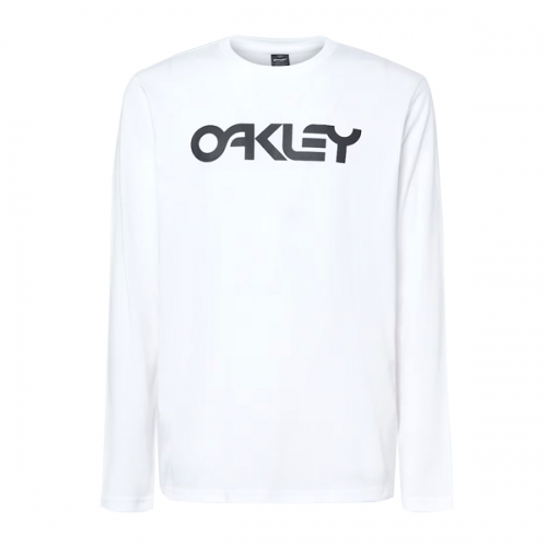 OAKLEY MARK II L/S TEE 2.0 WHITE/BLACK (FOA404012-104) 오클리 긴팔 티셔츠