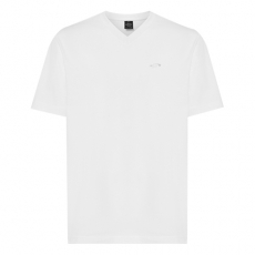 OAKLEY RELAX V-NECK TEE WHITE (FOA406157-100) 오클리 V넥 티셔츠