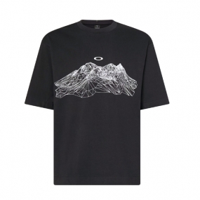 OAKLEY WIRED MTN SCAPE TEE BLACKOUT (FOA406858-02E) 오클리 그래픽 티셔츠