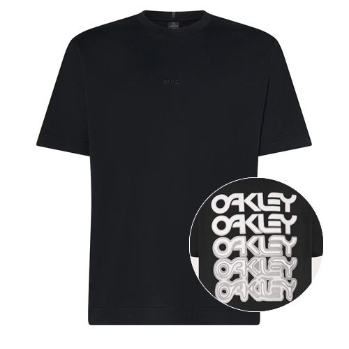 OAKLEY B1B REPEATED TEE BLACKOUT 오클리 티셔츠 (FOA406852-02E)